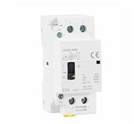 Electronic Components 2P 40A 63A 2NO Or 2NC Manual Household Modular Rail AC Contactor AC220V 230V Manual Control 1Pcs (Color : 2P 63A 2N0 220V)