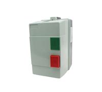 Electronic Components 3-Phase electronic starter Magnetic Starter AC Contactor Protect Over Load or Lack Phase Circuit Square Button LE1-D12/D18/D25/D32 (Size : LE1-D25)