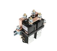 Electronic Components 400A-2T 2NO+2NC 12V 24V 36V 48V 60V 72V 400A DC Contactor for electronic starter Handling Drawing Wehicle Car SW202 1Pcs (Color : 72V)