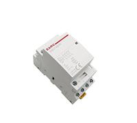 Electronic Components 4P 16-25A AC 110V 220V 50/60Hz Din Rail Household AC Modular Contactor Switch Controller 4NO 4NC 2NO 2NC DIY Smart Home Hotel (Color : Ac 220v, Size : 16A-4NO)