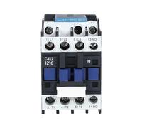 Electronic Components AC Contactor 220V Three-Phase 380v Cjx2-1201 1810 2510 3210 6511 9511 1Pcs (Color : CJX2501-24V)