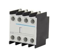 Electronic Components AC Contactor Auxiliary Blocks F4-02 F4-22 F4-11 F4-13 Matching Contactor CJX2 2N/O+2N/C F4-20 1Pcs (Color : 1NO1NC)