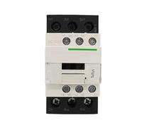Electronic Components AC Contactor Black Rail Mounted Contactor 1NO 1NC Coil Voltage 24v 110V 220V 380V 3 Phase 3-Pole 50/60Hz Lc1d32 1Pcs (Color : LC1D38B7C 38A AC24V)