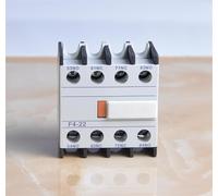 Electronic Components Ac Contactor CJX2 LC1 Auxiliary Block F4-22 F4-13 F4-31 F4-40 F4-04 4 Poles 1Pcs (Color : F4-04)