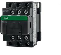 Electronic Components AC contactor Rail Mounted contactor Coil Voltage 24v 110V 220V 380V 3 Phase 3-Pole 50/60Hz lc1d32 1NO 1NC (Color : Lc1d25, Size : 380V)