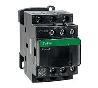 Electronic Components AC Contactor220v LC1D25 LC1D18 LC1D38 AC 3 Phase 3Pole 50/60Hz 1NO 1NC Coil Voltage 24v 110V 220V 1Pcs (Color : LC1D25M7C AC220V)