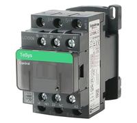 Electronic Components Black Version Three-Pole ACcontactor LC1D09 LC1D12 LC1D18 LC1D25 LC1D32 LC1D38 B7C F7C Q7C M7C 24V 110V 220V 380V 1Pcs (Color : LC1D18, Size : 220V)