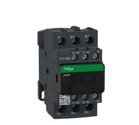 Electronic Components Black Version Three-Pole ACcontactor LC1D09 LC1D12 LC1D18 LC1D25 LC1D32 LC1D38 B7C F7C Q7C M7C 24V 110V 220V 380V 1Pcs (Color : LC1D18, Size : 380V)