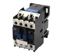 Electronic Components CJX2-1210 AC220V 12A 11 Screw Terminals 3-Pole Electric Power Contactor