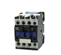 Electronic Components CJX2-1810 LC1 AC Contactor 18A 3 Phase 3-Pole NO Coil Voltage 380V 220V 110V 36V 24V 50/60Hz Rail Mounted 3P+1NO Normal Open 1Pcs (Color : AC 220V)
