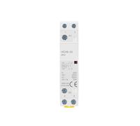 Electronic Components Contacteur 24V HCH8-25 DC Contactor 2P 25A 2NO Der Kontaktmann DC12V Automatic Householdr Contactores Din Rail Type 1Pcs (Color : 2P 25A 2NO AC DC230V)