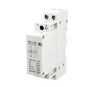 Electronic Components Contactor 110v 20a 35mm DIN Rail Mount 2 Pole Specific Purpose AC Contactors