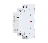 Electronic Components Contactor 1pcs CT1-25 2P 25A 220V/230V 50/60Hz DIN Rail Household AC Modular Contactor 2NO 2NC.or 1Nr 1NC.Industrial Electrics (Color : 20a 2nc)