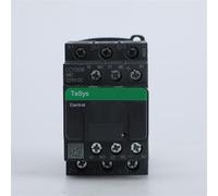 Electronic Components Contactor 220v DC 3 Phase 3-Pole Three-Pole Contactor 3P50/60Hz LC1D25 LC1D32 LC1D38 Coil Voltage 1Pcs (Color : LC1D09 black9A, Size : 48V)