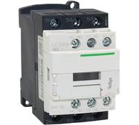 Electronic Components Contactor 220v DC 3 Phase 3-Pole Three-Pole contactor 3P50/60Hz LC1D25 LC1D32 LC1D38 Coil Voltage 24v 110V 220V 380V (Color : Lc1d38 Black38a, Size : 110V)