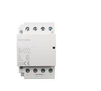 Electronic Components Contactor 4p 32-63a AC 110V 220V 50/60Hz Household AC Modular Contactor Switch Controller 4no 4nc 2no 2nc Smart Home House Hotel Industrial Electrics (Color : 220v, Size : 32A