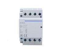 Electronic Components Contactor AC 220V 63A 4P Modular Smart Home, Office AC AC Contractor Automatic Operation 4NO / 4NC / 2NO2NC / 3NO1NC (Color : 63a 2no2nc 24v)
