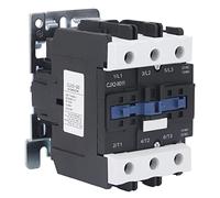 Electronic Components Contactor AC Contactor 80A Red Copper Coil Industrial Part Silver Easy Installation for Power Industrial Electrics