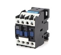 Electronic Components Contactor CJX2-1210 12A AC Contactors 3 Phase 3 Pole 110V/220V 50/60Hz DIN Rail for Power On and Off and Circuit Control Industrial Electrics (Color : 220v)