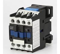 Electronic Components Contactor CJX2-1810 1 8a 3p no ac contactor 12a LC1-D12 Magnetic Starter AC220V 380V 110/48/24V Modular Contactor Contacts DIN Rail Switch Industrial Electrics (Color : Cjx2-090