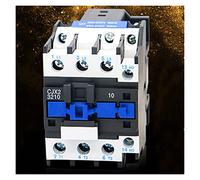 Electronic Components Contactor CJX2-3210.DIN Rail Magnetic Protector 3phase switches ON 1NR only Phase.Coil Voltage 3. 2A 380V AC.Silver 220V Starter. (Size : Ac 110v)