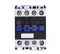 Electronic Components Contactor LC1D 2. 5a.AC.Contactors CJX2-2501 3rd Phase electronic starter Magnetic contactor Модульный контактор 110/220/380V 3 Pole 1Normally Closed Silver (Size : Ac 220v)
