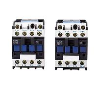 Electronic Components Contactor LC1D AC.Contactors CJX2-1201 12A NC 3- Phase DIN Rail Mount Electric Power Contactor 2 4V 36V 110V 220V 380V (Color : 110v)