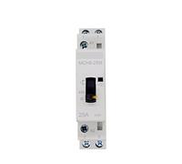 Electronic Components Contactor MCH8-25m 2p 25a 220V/230V 50/60Hz Din Rail Household AC Modular contactors with Manual Control Switch (Color : 2nc)