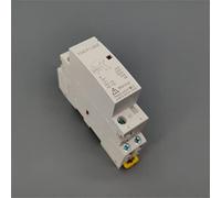 Electronic Components Contactor TECT1 2P 25A DC12V 24V Coil 220V/230V 50/60Hz Din Rail Household AC Modular Contactors 2no Industrial Electrics (Color : Onecolor)