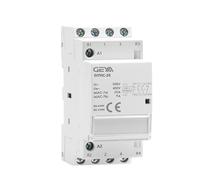 Electronic Components Din Rail Automatic Modular Household Contactor AC230V 4P 25A 4NO 2NO2NC 3NO1NC 50/60Hz (Color : 4P 25A 2NO2NC)