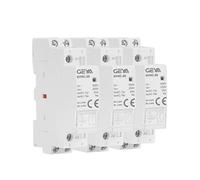 Electronic Components GYHC Din Rail Household Contactor AC24V 48V 110V 220V 2P 25A 2NC 2NO 1NO1NC 50/60Hz (Color : Auxiliary 2NC)