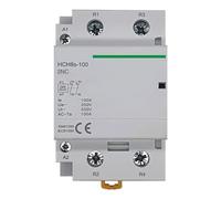 Electronic Components HCH8-100 DC Contactor 2P 2NO 1NO1NC DC24V Automatic Householdr Contactor Din Rail Type 1Pcs (Color : 100A 2NC DC24V)
