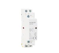 Electronic Components HCH8-25 Household Modular Contactor 2P 16A 20A 25A 2NO Or 2NC Or 1NO1NC 220V Automatic Household Contactor Din Rail Type (Color : 2P 25A 1NO1NC DC24V)
