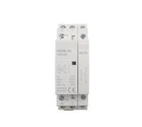 Electronic Components HCH8-25 Modular Contactor 2P 16A 20A 25A 2NO or 2NC or 1NO1NC 220V Automatic Household Contactor Din Rail Type (Color : 2P 25A 2NO 230V)
