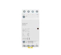 Electronic Components HCH8-25 Modular Contactor 4P 16A 20A 25A 4NO 4NC Or 2NO2NC 110V Automatic Household Contactor Din Rail Type (Color : 4P 25A 4NO AC110V)
