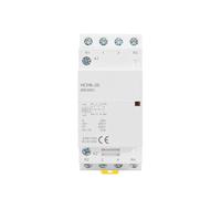 Electronic Components HCH8-25 Modular Contactor 4P 16A 20A 25A 4NO 4NC Or 2NO2NC 24V 110V 220V Automatic Household Contactor Din Rail Type 1Pcs (Color : 4P 25A 4NC AC230V)