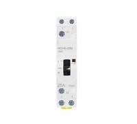 Electronic Components HCH8-25M 2P 25A 220V Din Rail Household AC Modular Contactor with Manual Control Switch 2NO 1NO1NC Or 2NC (Color : 2P 25A 2NO 230V)