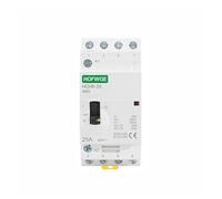 Electronic Components HCH8-25M 4P 16A 20A 25A 24V 110V 220V Din Rail Household AC Modular Contactor with Manual Control Switch 4NO 2NO2NC or 4NC (Color : 25A 4P 4NO AC24V)