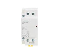 Electronic Components HCH8-40 DC Contactor 2P 63A 2NO 1NO1NC AC24V DC24V Automatic Householdr Contactor Din Rail Type 1Pcs (Color : 2P 40A 2NO DC24V)