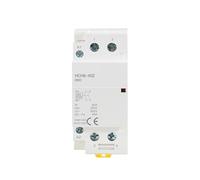 Electronic Components HCH8-40 DC Contactor 2P 63A 2NO 1NO1NC AC24V DC24V Automatic Householdr Contactor Din Rail Type (Color : 2P 63A 2NO DC24V)