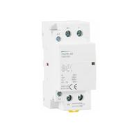 Electronic Components HCH8-63 Modular Contactor 2P 63A 2NO Or 2NC 1NO1NC 24V 110V 220V Automatic Household Contactor Din Rail Type 1Pcs (Color : 2P 63A 1NO1NC DC24V)