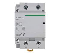 Electronic Components HCH8s-100 Modular Contactor 2P 100A 2NO Or 4NO 220V Automatic Household Contactor Din Rail Type 1Pcs (Color : 100A 2NC AC110V)
