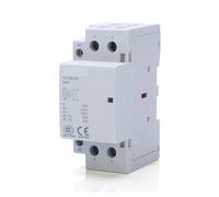 Electronic Components HCH8s-25 DC24V Contactor DC230V Coil AC230V 25A 2NO 1NO1NC Automatic Modular Contactor Din Rail Type 1Pcs (Color : 2P 25Z 2NO DC12V, Size : 2NO)