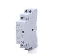 Electronic Components HCH8s-25 Modular Contactor 2P 25A AC DC 2NO Or 2NC 1NO1NC 24V 110V 220V Automatic Household Contactor Din Rail Type (Color : 25A 2NO AC230V)