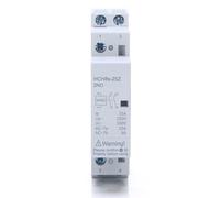 Electronic Components HCH8s-25A 2P DC Contactor DC24V Coil DC12V 220V 50/60Hz 2NO 1NO1NC Automatic Householdr Contactor Din Rail Type (Color : 25A 2NC DC12V)