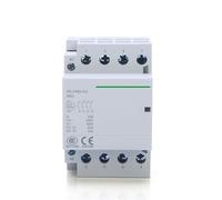 Electronic Components HCH8s-63 40A 100A Modular Contactor 4P 63A 4NO 4NC 2NO2NC 220V 110V 24V Automatic Household Contactor Din Rail Type ICT 50/60Hz (Color : 4P 63A 4NC AC230V)