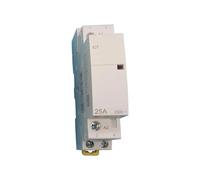 Electronic Components ICT-25A Modular Contactor 2P 2NO Or 2NC 1NO1NC 24V 110V 220V Automatic Household Contactor Din Rail Type (Color : 25A 2NO AC110V)