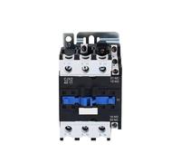 Electronic Components LC1-D 40A AC Contactor CJX2-4011 Silver All Copper Coil Three-Phase Contactor 220V 380V 1NO 1NC Household (Color : CJX2-4011 AC24V)