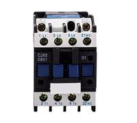 Electronic Components LC1D AC Contactor CJX2-0901 9A NC 3-Phase DIN Rail Mount Electric Power Contactor 24V 36V 110V 220V 380V 1Pcs (Color : 24V)
