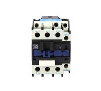 Electronic Components LC1D AC Contactor CJX2-3210 3201 32A NO 3-Phase DIN Rail Mount Electric Power Contactor 220V 380V Silver (Color : CJX2-3210 AC220V)